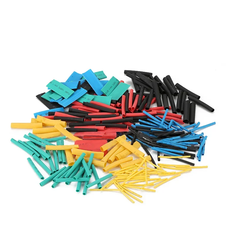 280 pezzi di tubi termorestringenti isolanti assortimento di tubi termorestringenti kit di manicotti per cavi elettronici in poliolefina
