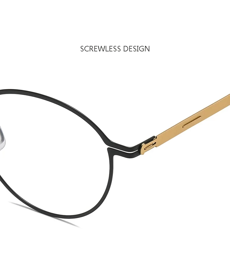 

Мужская безвинтовая оправа для очков, модная, ультралегкая, за дополнительную плату