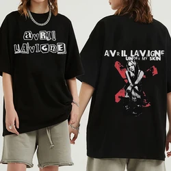 Avril Lavigne Greatest Hits Tour 2024 T-shirt Man Women Harajuku O-neck Summer Casual Shirt