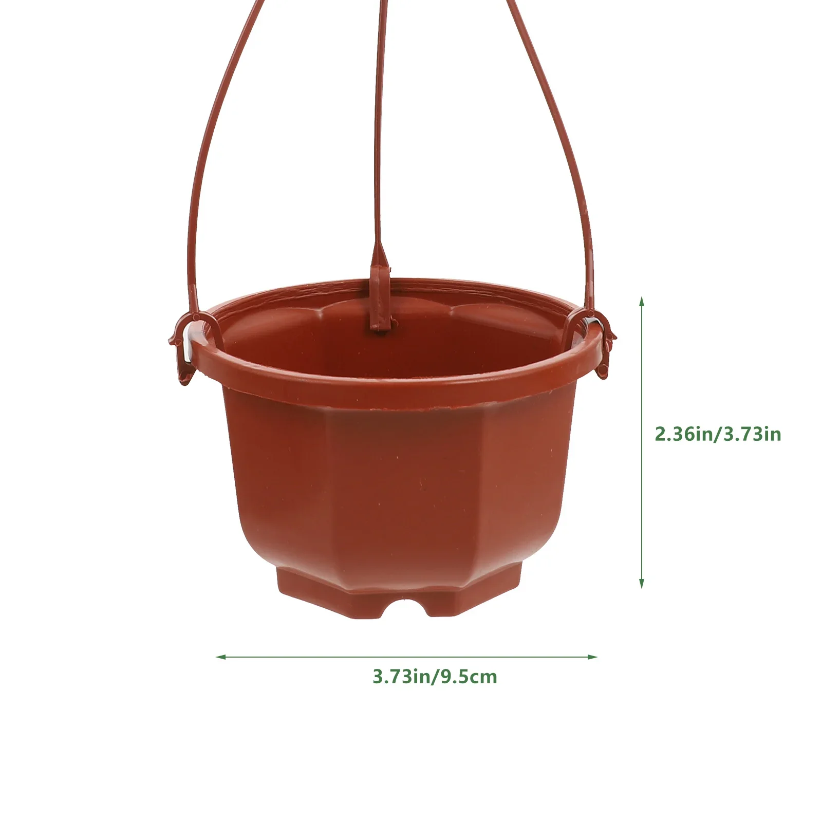 15세트 스인다프서스 화분 플라스틱 화분 걸이식 화분 훅 포함 이발 도구 포르타 나바자스 바르베리아 헤어핀
