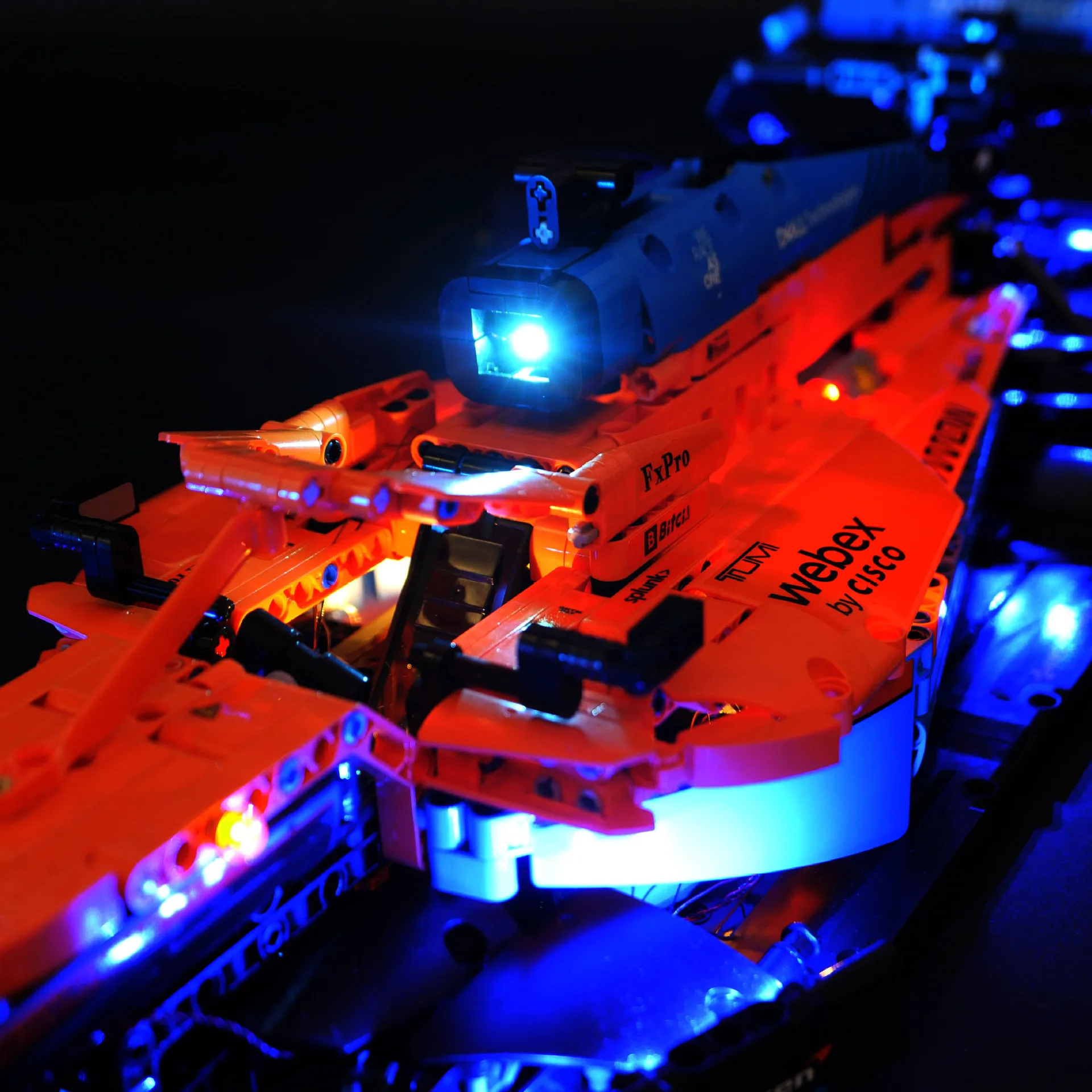 LED Light Set Suitable for LEGO Technic McLaren Formula 1 Race Car 42141 Building Blocks DIY Lamp Toys(Not Include Model Bricks)