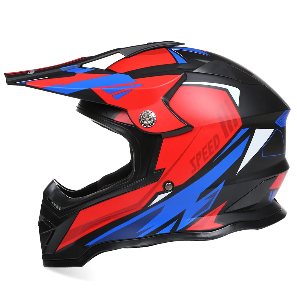 Motorhelm Heren Integraal Motorcrosshelm Cross Downhill Off-road Mountainbike Helmen ECE Goedgekeurd Professionele Casco