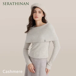 BC929 High-quality luxury brand women's Clothing pullover knitted sweater 94% cashmere clothes