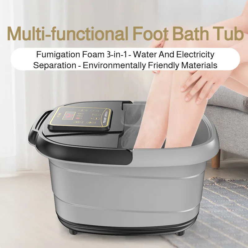 

Dingtai foot wash basin with automatic massage footbath soaking tub constant temperature heating
