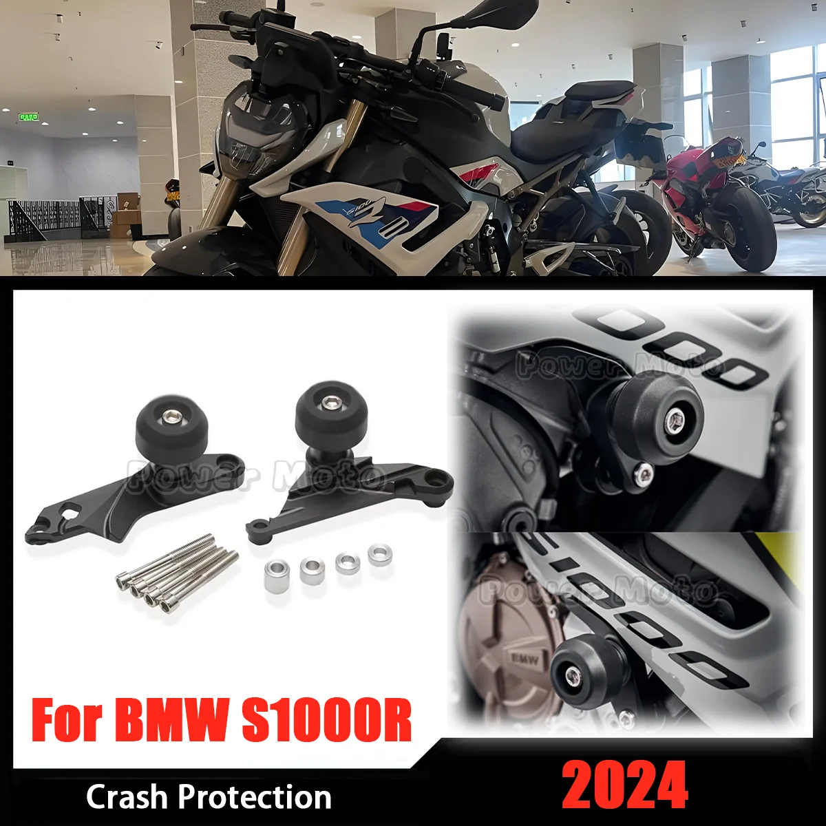 

For BMW S1000R 2024 Motorcycle Accessories Frame Sliders Falling Crash Protector Guards Pad