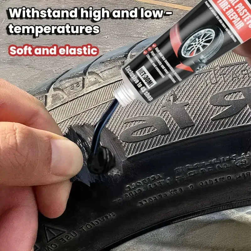 new Tire repair tool,side tear scratch filler with soft rubber,waterproof,temperature resistant,suitable for tire/seal strip/sol