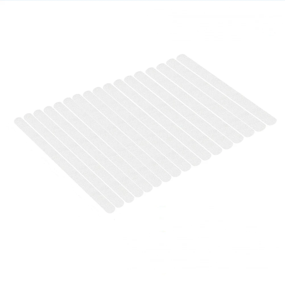 

24 Pcs Anti Slip Stickers Staircase Treads Steps Ladders Ramps Scaffolding Bathroom Safety Strips Non Slip Tape