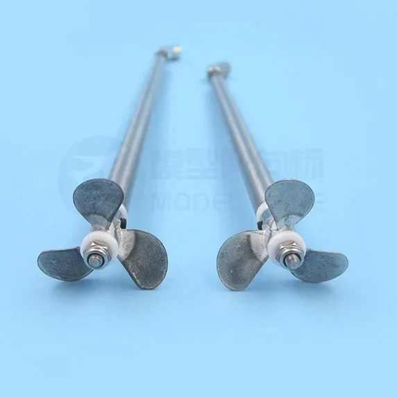 3mm RC Boat Shaft Set L10/15/20cm Stainless Steel DriveShaft+Shaft Sleeve+3 Blade Alloy Propeller+Coupling-A/Cardan Joint-B