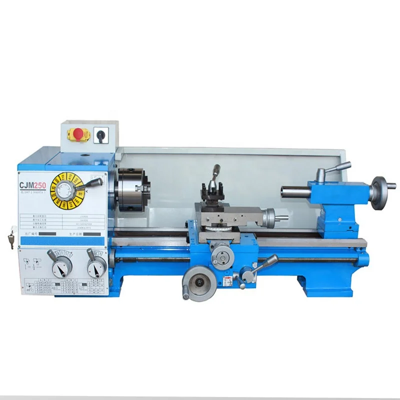 

CJM250 Parallel Lathe 700mm Mini Metal Lathe Machine Price With Auto Feeding