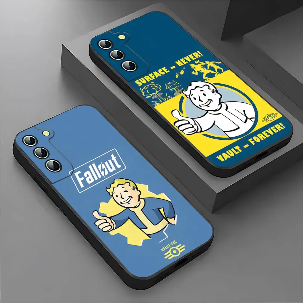 Game Fallout Phone Case For Samsung S24 Ultra S22 S23 S20 Fe S21 Plus Galaxy A54 A34 A16 A53 A14 Back Cover