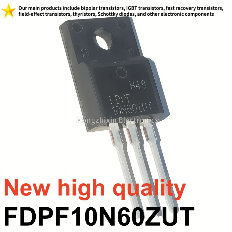 

10 шт. в продаже, НОВЫЕ, 100% качество, FDPF10N60ZUT FDPF10N60 10N60ZUT TO-220F MOSFET