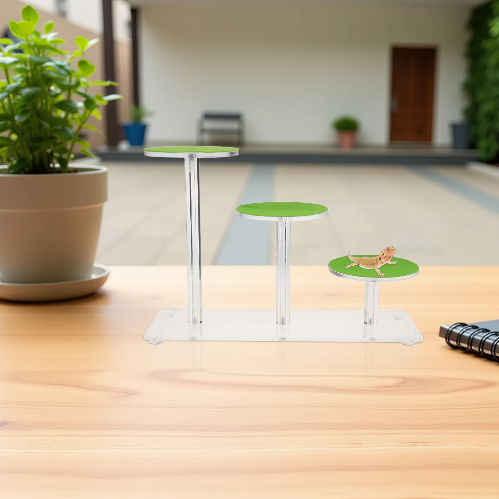 

Multilevel Reptile Platform For Bearded Dragon Turtle Gecko Climbing Ramp Terrarium Decor Reptile Basking Dock Turtle Docks For