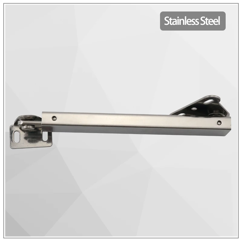 304 Stainless Steel Mechanical Limit Door Support Rod Pull Rod Opens Upward And Extends Sliding Support Rod