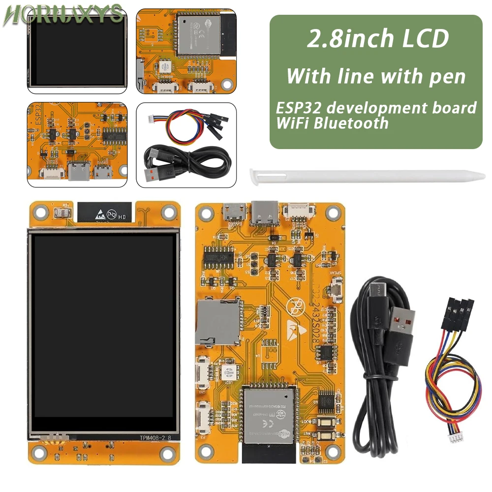 ESP32 Arduino LVGL WIFI ولوحة تطوير بلوتوث 2.8 "240*320 شاشة عرض ذكية 2.8 بوصة LCD TFT وحدة مع غرفة تعمل باللمس
