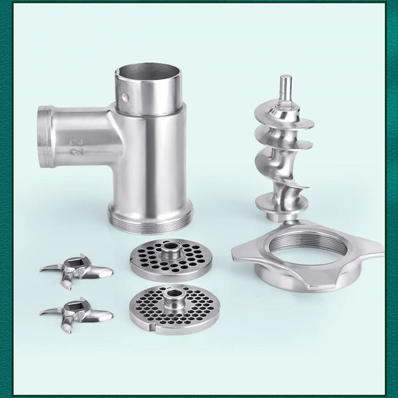 ماكينة تقطيع اللحوم المطحونة الكل في واحد ماكينة تجارية عالية الطاقة لسطح المكتب من الفولاذ المقاوم للصدأ ماكينة تقطيع اللحوم متعددة الوظائف