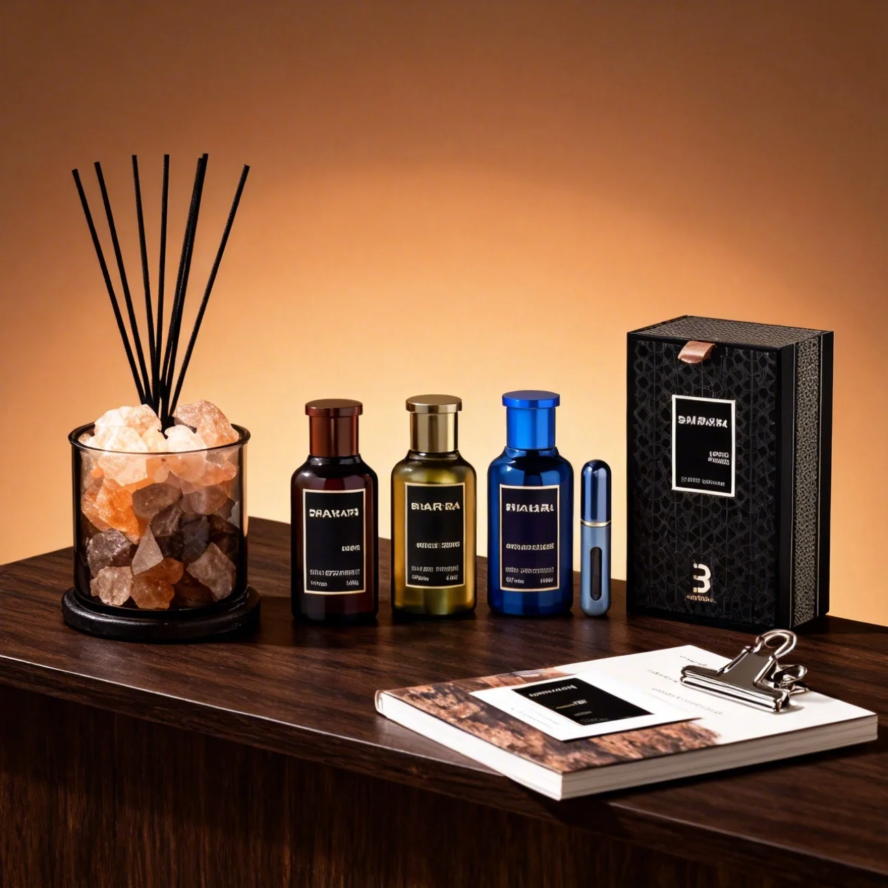 

High-End Men's Eau De Parfum, Luxury Woody Fragrance Spray, Sealed Premium Gift Box for Gifting