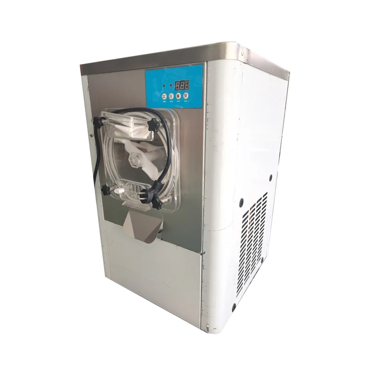 Hard Ice Cream Machine Commercial 1300W Big Power 4.5 Liters Stainless Steel Table Sorbet Freezer Home Haagen-Dazs Gelato Maker