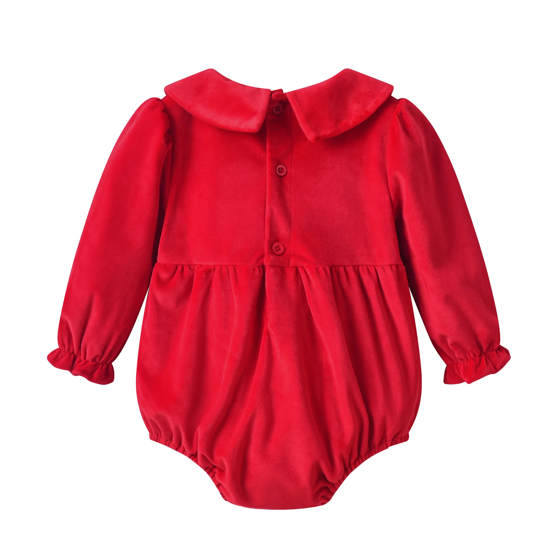 IYEAL  Princess Infant Cotton Clothing Newborn Baby Clothes With Headband Spring Autumn Long Sleeved Fashion Red BodySuit