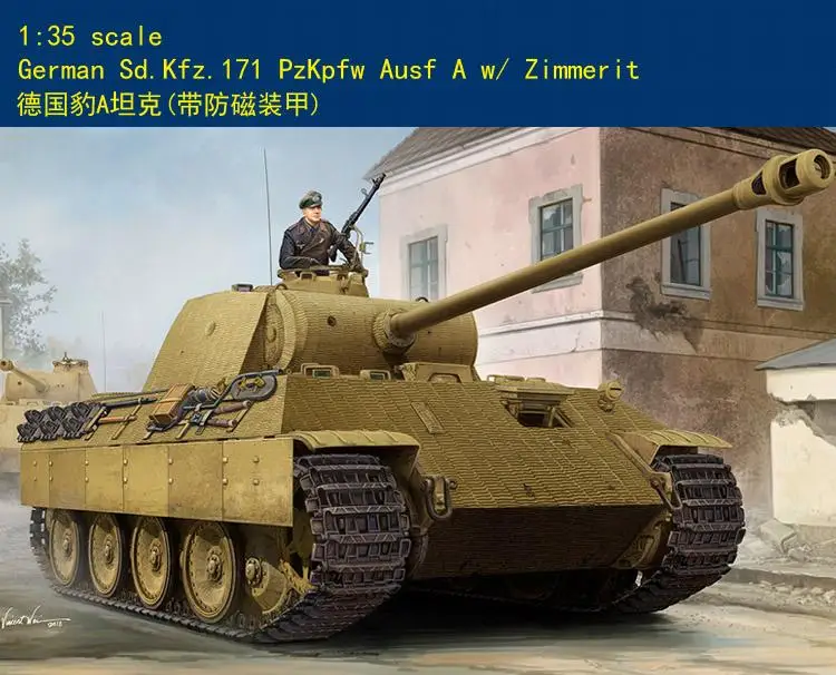 Sở Thích Boss 84506 1/35 Quy Mô Đức Sd.Kfz.171 Pzkqfw Ausf Một Xe Tăng Mô Hình Nhựa Bộ