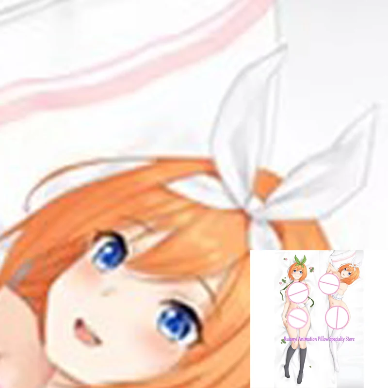 

Dakimakura Anime Nakano Yotsuba Double-sided Print Life-size Body Game Pillow Bedding Gifts
