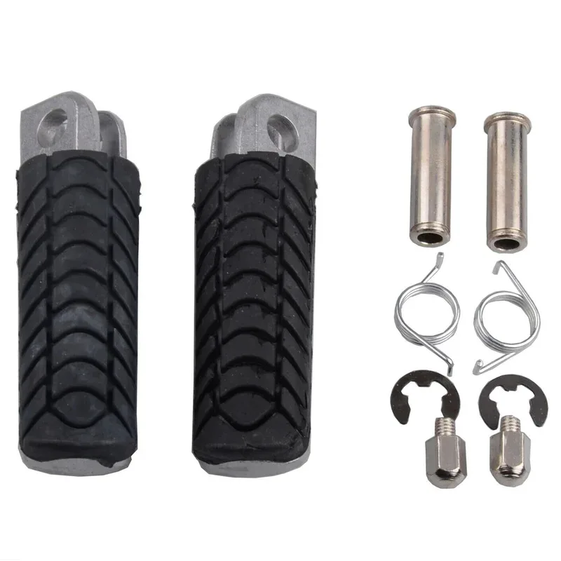 

For 2006 - 2021 Kawasaki Ninja 650 EX650 Motorcycle Front Foot Peg Footrests ER-6N ER6N Nina650 2017 2018 2019 2020 2012 2016