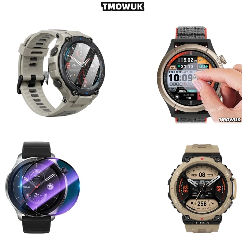 

For Amazfit GTR Cheetah Pro Active Edge Balance 2 Falcon 9H HD Tempered Glass Anti - Scratch Screen Shield