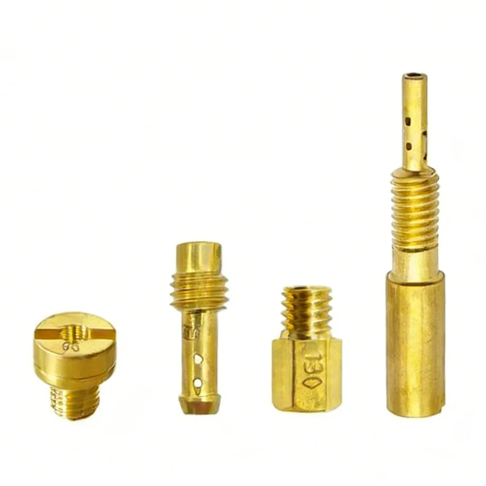 42Pcs Carburetor Jet Kit For Mikuni TM33 TM36 TM40 VM Series Nozzle Set Improved Fuel Atomization
