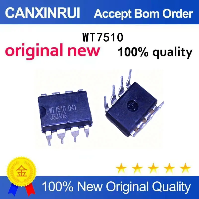(5-100 Pieces) original WT7510 DIP8 spot chip IC