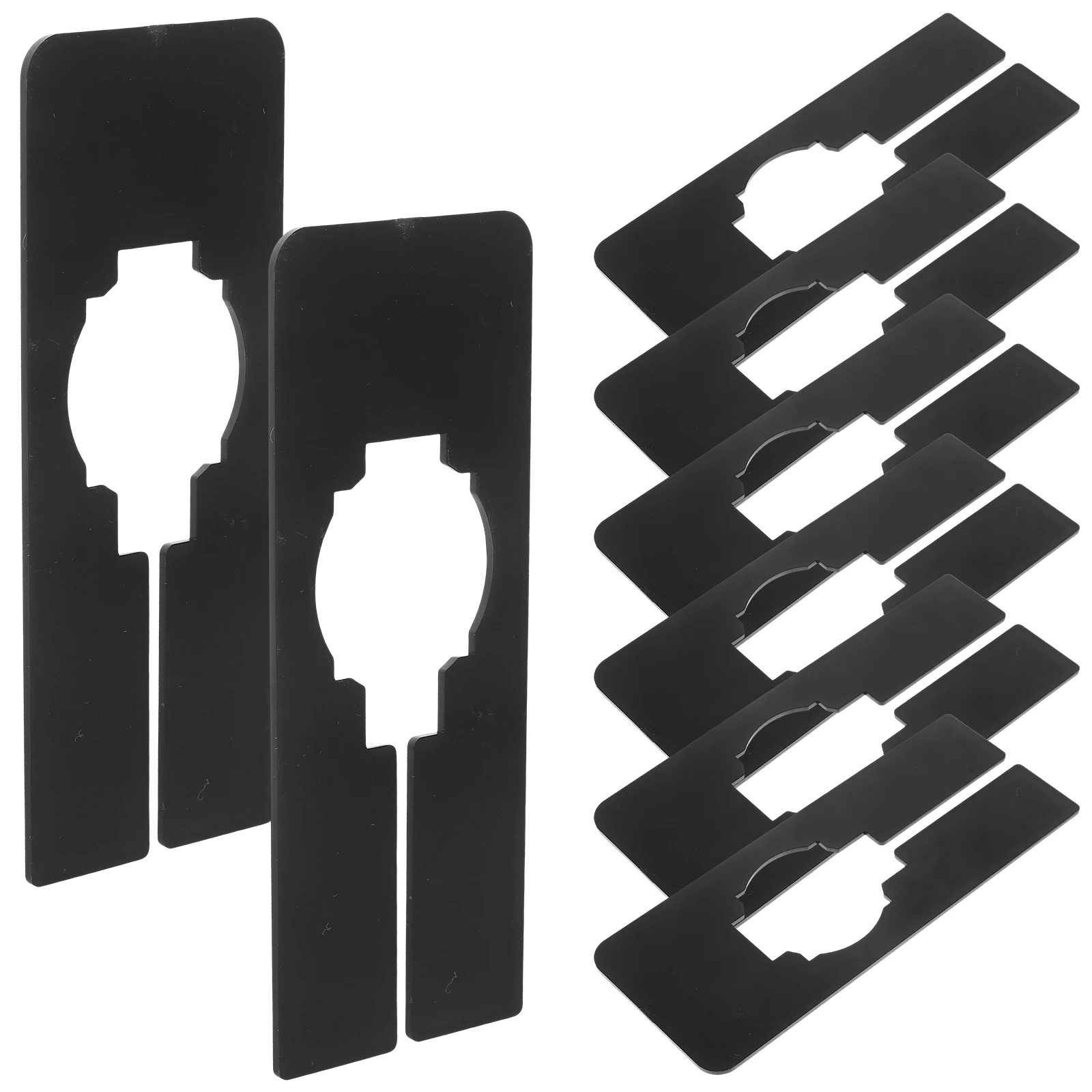 

40Pcs Plastic Closet Dividers Clothing Size Organizers Hanging Clothes Size Dividers for Clothing Racks Home Storage