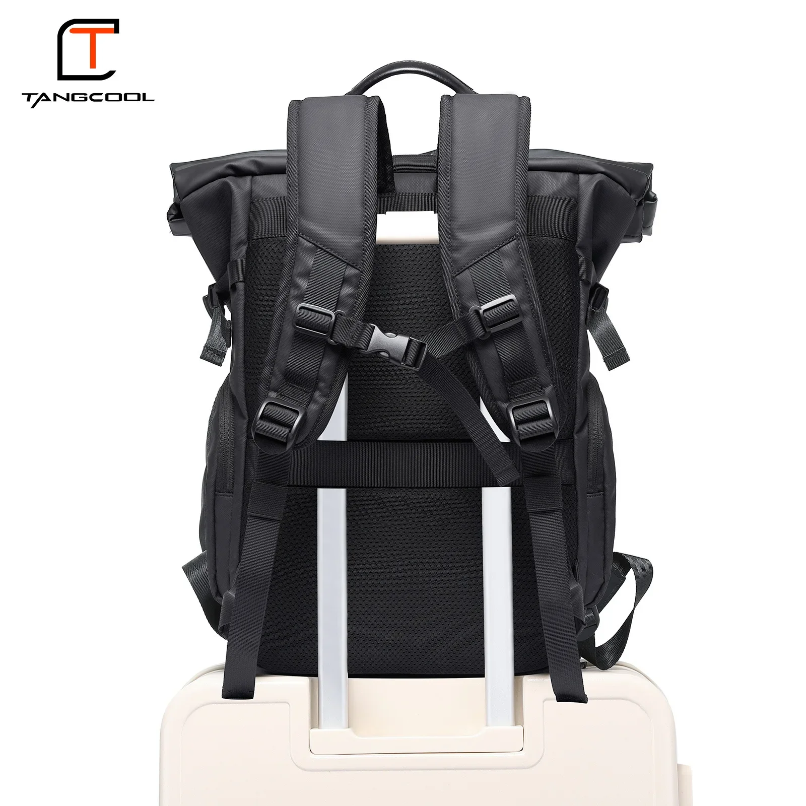 New Backpack Men Fashion Laptop Backpack Large Capacity Travel Bag Waterproof Oxford Cloth School Backpack for College Students