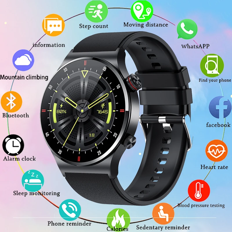 2025 Новые NFC Bluetooth Call Смарт-часы Мужские полноэкранные GPS Спортивный браслет Водонепроницаемые ЭКГ Здоровье Смарт-часы для IOS Android 2025 Новые NFC Bluetooth Call Смарт-часы Мужские полноэкранные GPS Спортивный браслет Водонепроницаемые ЭКГ Здоровье Смарт-часы для IOS Android