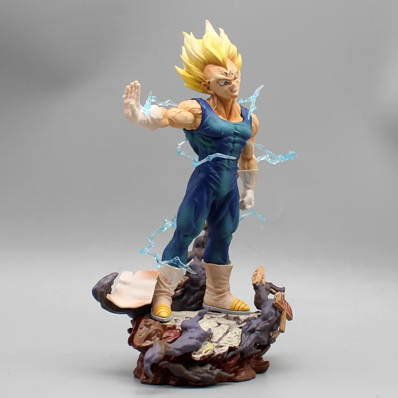 20cm Dragon Ball Gk Model Figurine Hero Belief Hb Demonized Majin Vegeta Handheld Bust Cartoon Anime Figure Ornament Kids Gift