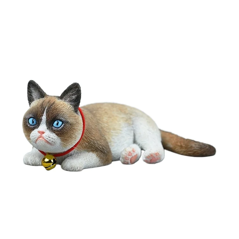 

Ugly cat 2.0 model, simulating grievance Ugly cute kitten animal tide play desktop figure