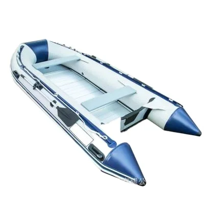 OEM ODM Hypalon PVC Inflatable Rib Boat Custom Color Sport Dinghy With Aluminum Floor