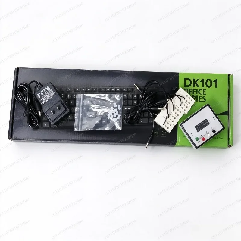 Silent Physical Auto Clicker, Multi-Channel Mechanical Keyboard Mouse Assistant with Smart Loop & Delay