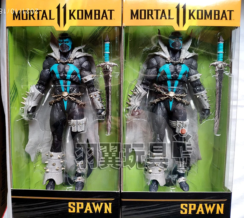 Mortal Kombat Blue Spawn Alliance King Fiend Spawn Fiend Movability Hand Model In Stock Model Action Figures Toys Gifts