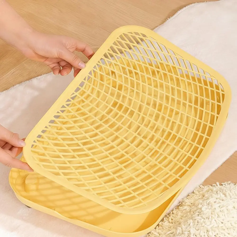 

Коврик-пандус для кошачьего туалета, противоскользящий, легко чистится, идеально подходит для маленьких и пожилых кошек, улавливающий наполнитель.