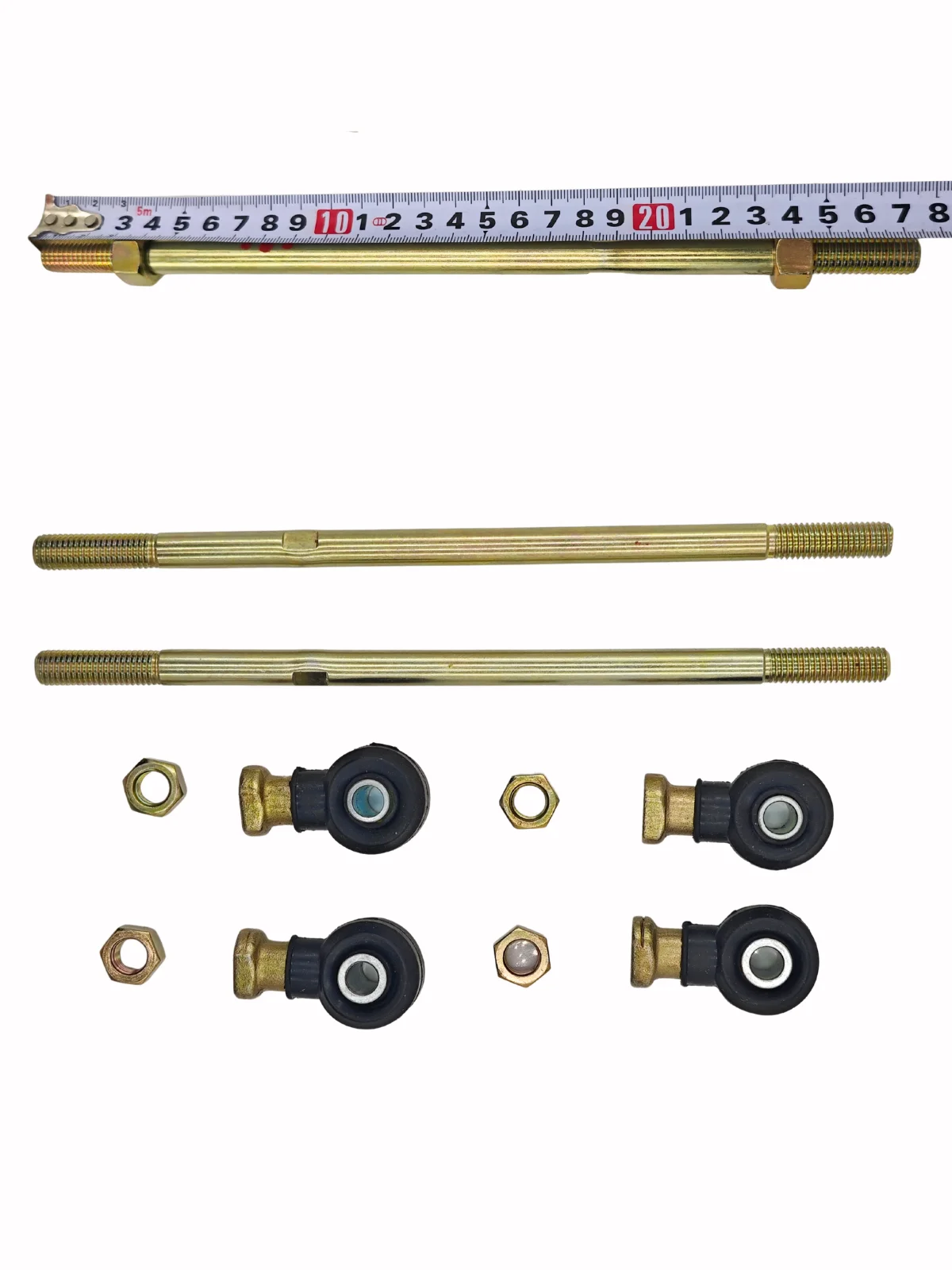 2PC Original Steering Tie Rod Assy Suit For Linhai 260 300 400 ATV Stels 300 BUYANG 300cc ATV 20629 3.1.01.1000 LU019051 view 2