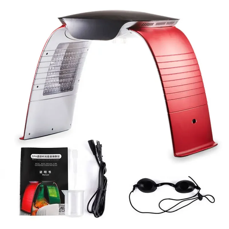 

Portable face whitening skin rejuvenation 7 colorphoton red light therapy for face skin care