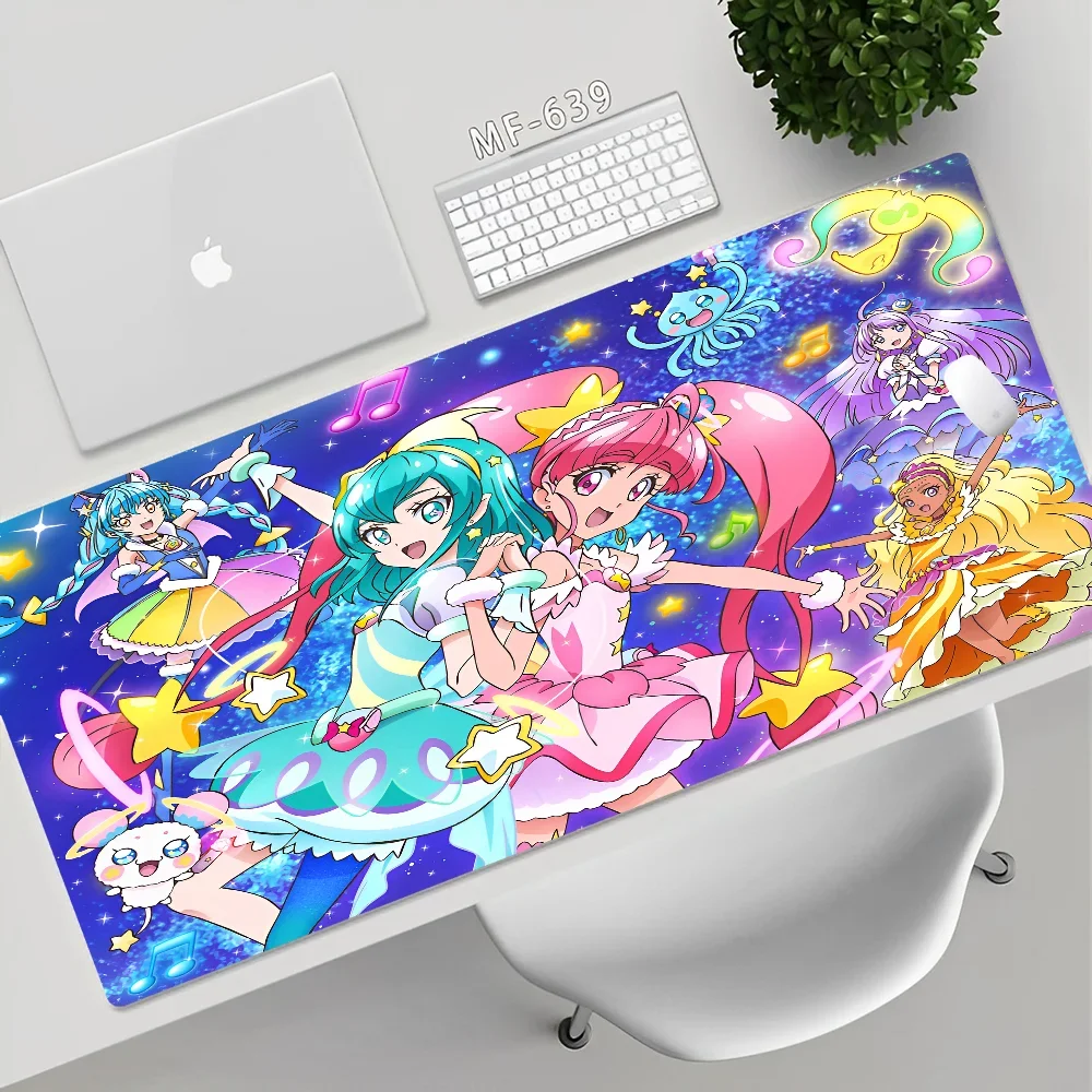 Precure Hirogaru Sky Rubber XXL Table Mat Student Mousepad Gamer Computer Keyboard Pad Games Pad for PC Computer Table