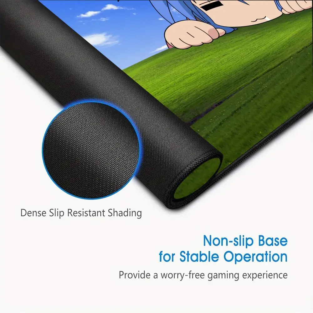 Mouse pad tapete de mesa portátil escritório quarto tapete antiderrapante computador desktop mouse pad