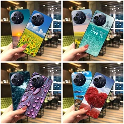 For TCL 50 Pro Nxtpaper 5G Case Coque Soft Print LandScarp Beauty Silicone Covers Black Bumper for TCL 50 Nxtpaper 5G Back Case