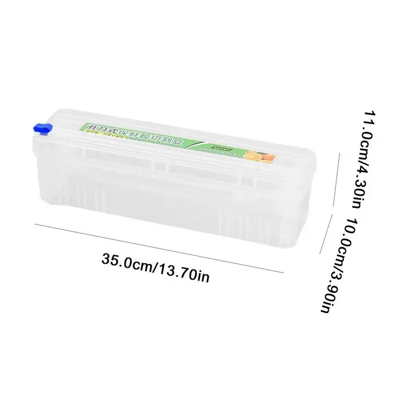Cling Film Wrap Cutter Professional Food Wrap High Quality Dispenser Kitchen Convenience Storage Cutting Accessory Tool