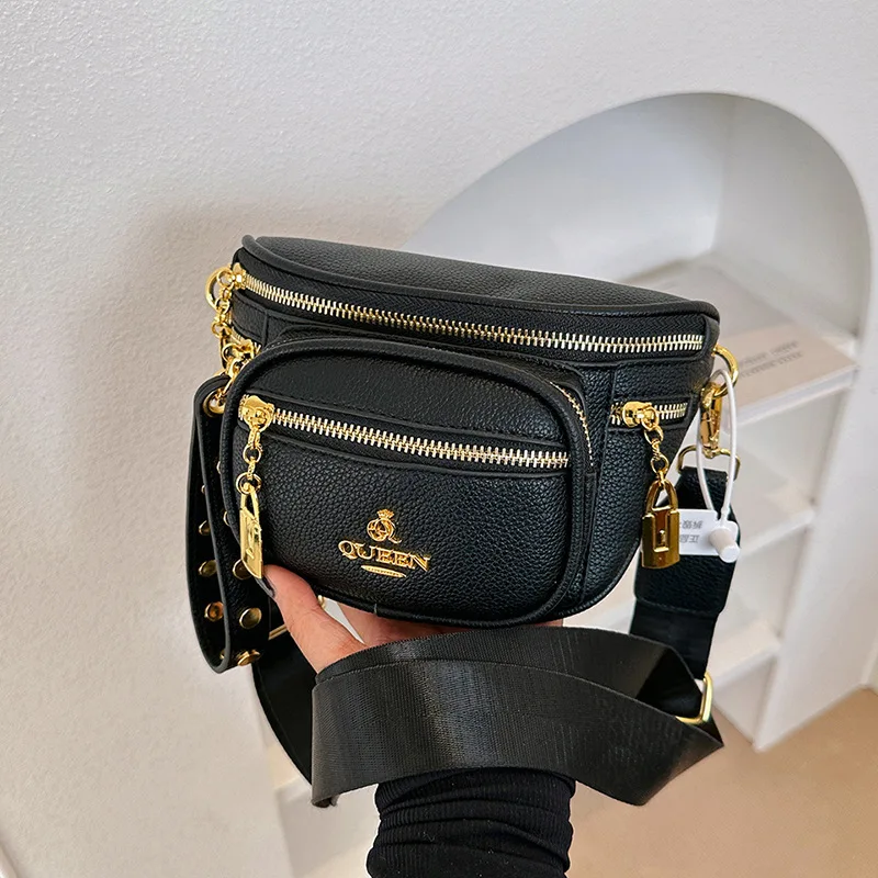 

2025 Trending Mini Bag Multi-Way Crossbody Chest Waist Bag for Women High-Quality Casual Versatile Purse