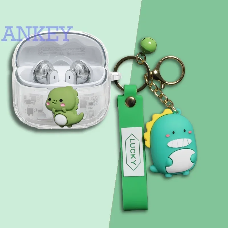 

Чехол для JBL Tune Beam/Tune Buds/Tune Flex, прозрачный защитный силиконовый чехол с милыми мультяшными чехлами, корпус для наушников Bluetooth