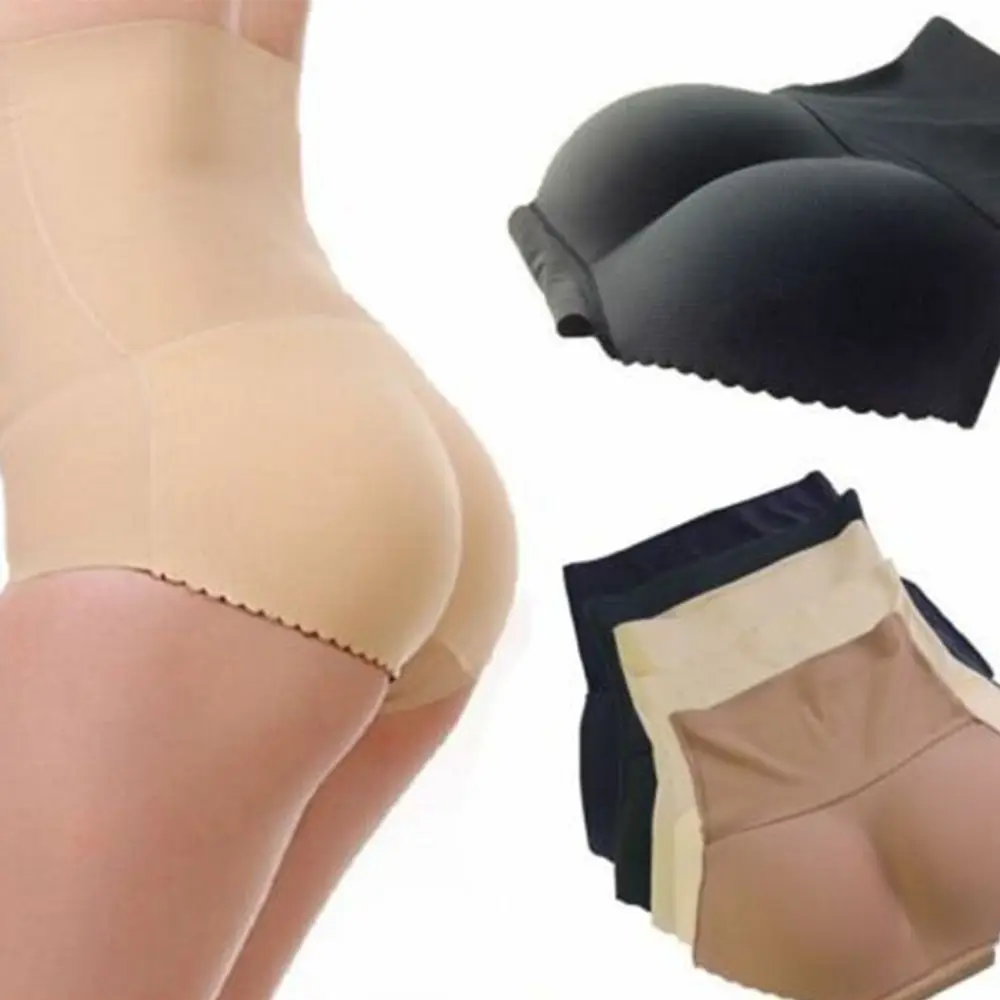 Breathable High Waist Hip Butt Pads Enhancer Shaper Panties Seamless Underwear Women Breathable Butt Lifter Underwear