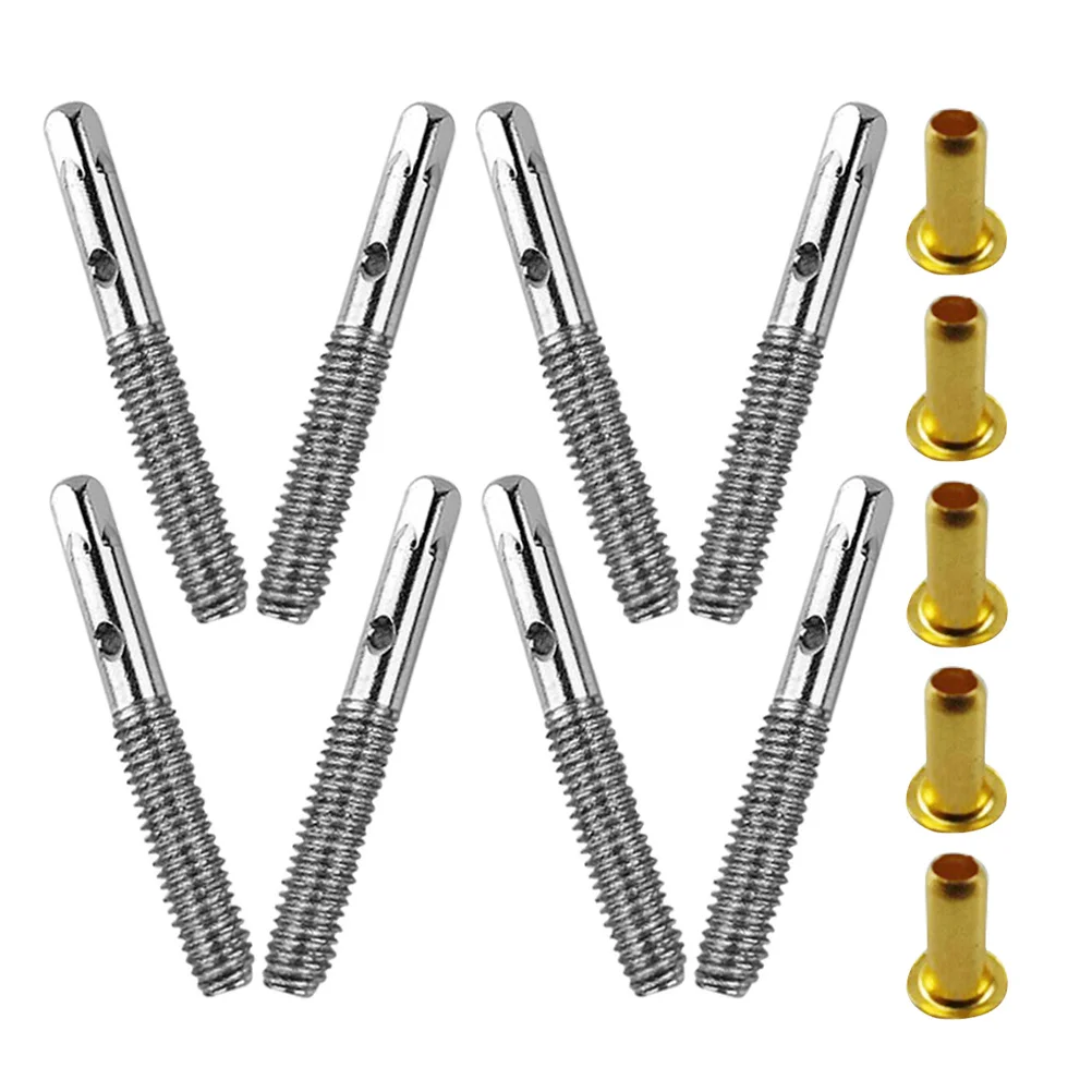 

8Sets Piano Tuning Pins Screws Kit Durable Steel Construction Easy Install Stable Performance for Guitar Violin Ukulele