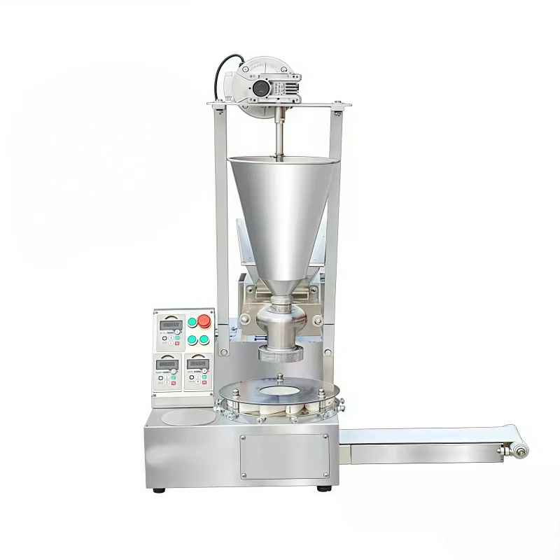 ماكينة صنع كعكة محشوة أوتوماتيكية على البخار لسطح المكتب ماكينة صنع مومو نيبال أوتوماتيكية ماكينة باوزي ماكينة صنع شياولونغباو