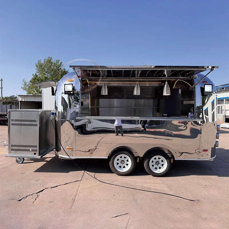 

Outdoor Food Trailer Energy-Saving Eco-Friendly Efficient Space Utilization Practical for Catering Business