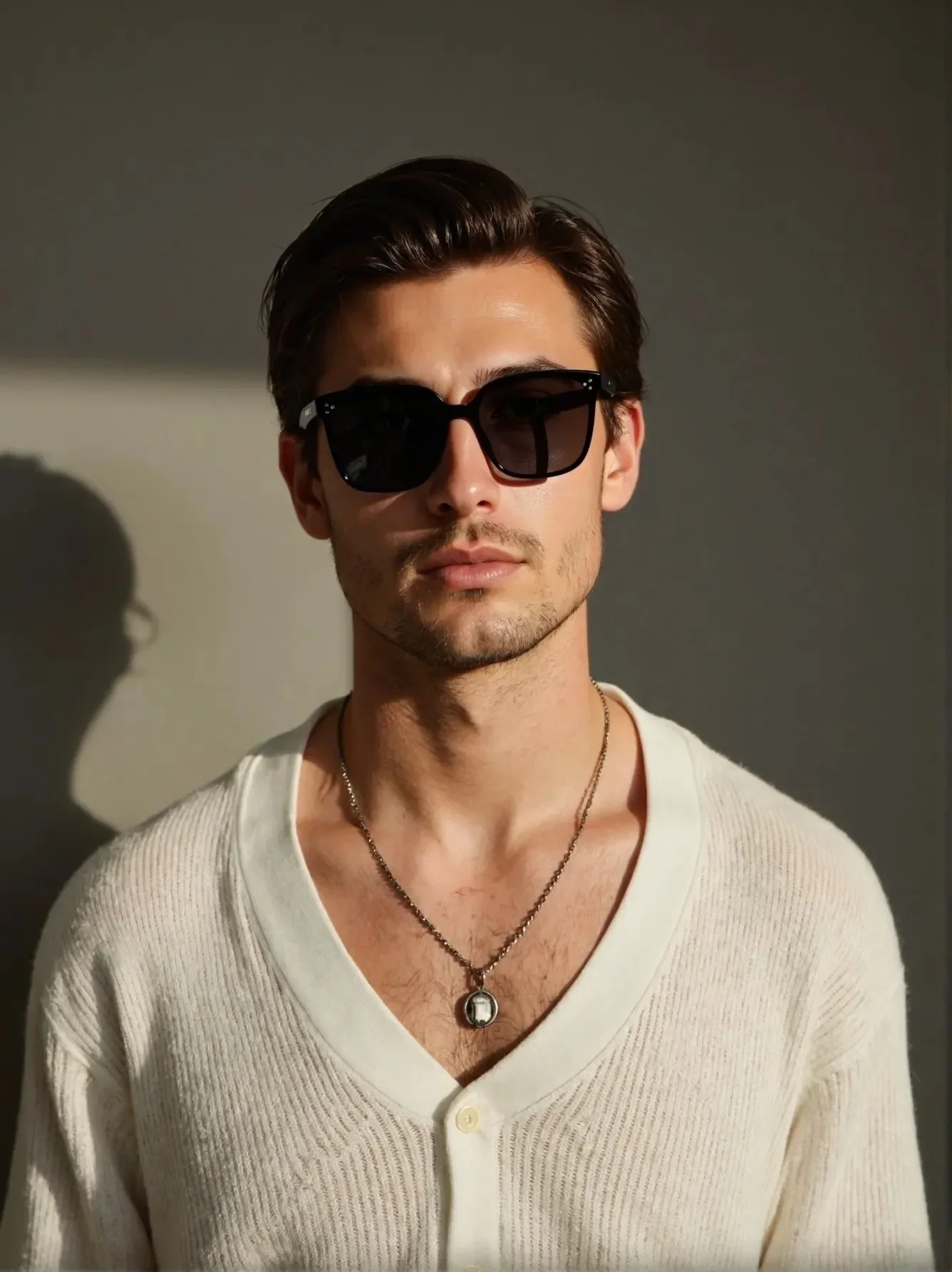 Okulary przeciwsłoneczne z polaryzacją do sesji ulicznych, efekt eksplozji, wyszczuplające okulary przeciwsłoneczne